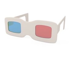 3D Glasses Stock Image