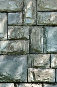 Stone Wall With Light And Shadow Stock Images Stone Wall With Light And Shadow Stock Images