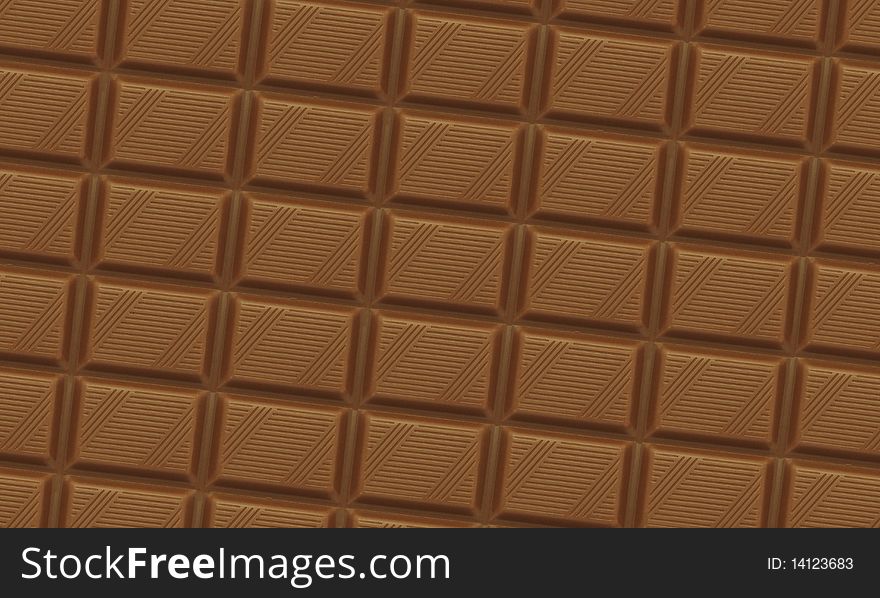 Chocolate background texture closeup detail