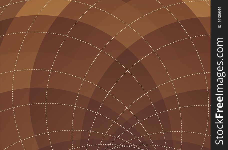 Brown Spiral Background