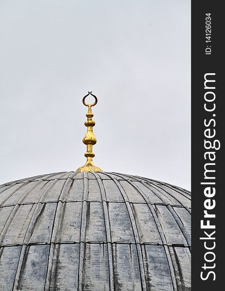 Turkey, Istanbul, Topkapi Palace, roof ornaments