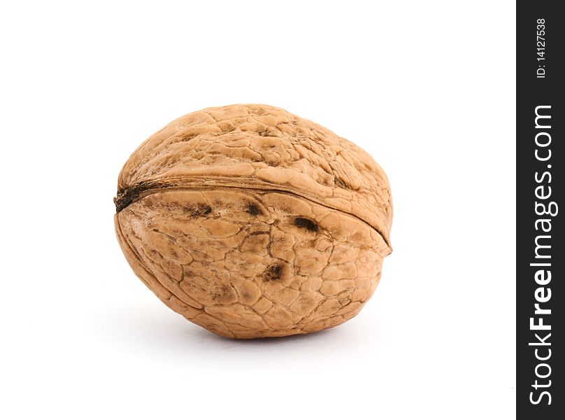 Walnut isolated on white background