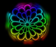 Abstract Colorful Flower Stock Photo Abstract Colorful Flower Stock Photo