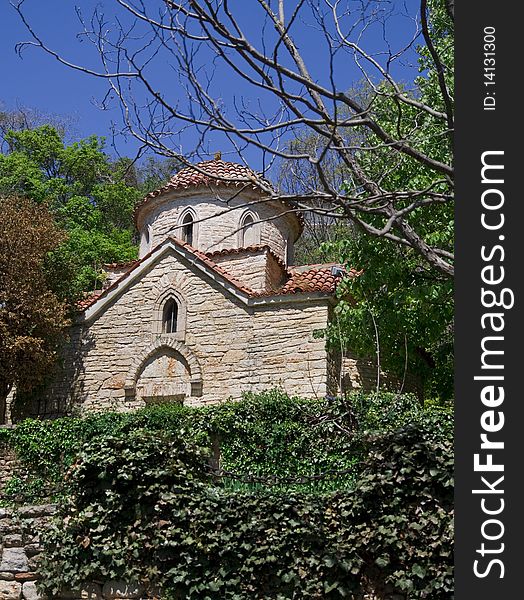 Castle church, photo taken in Bulgaria Balchik