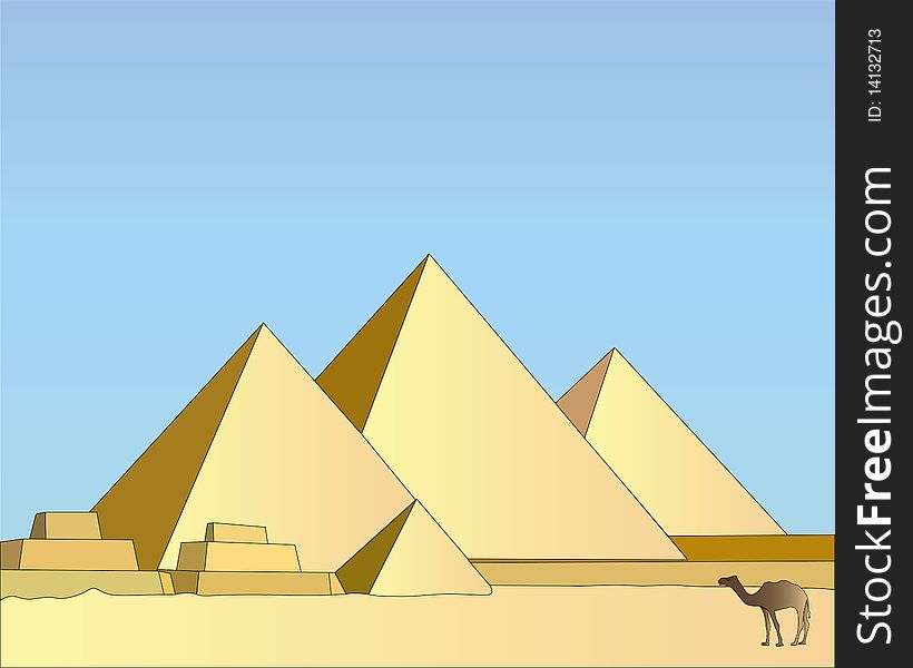 Group Of The Egyptian Pyramids