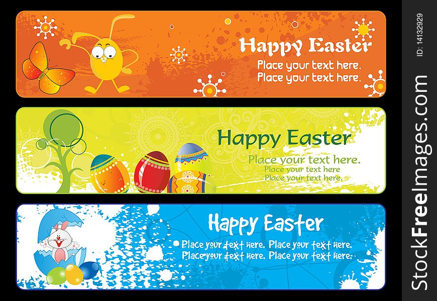 Banner For Easter Day