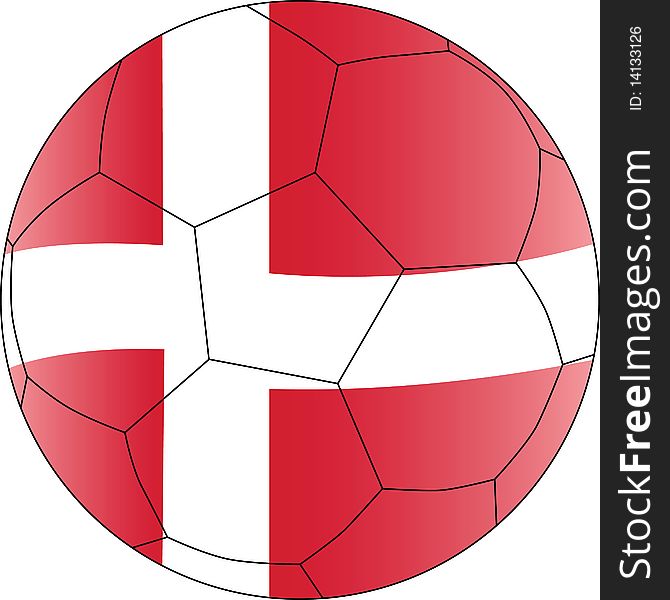 Soccer  ball Denmark