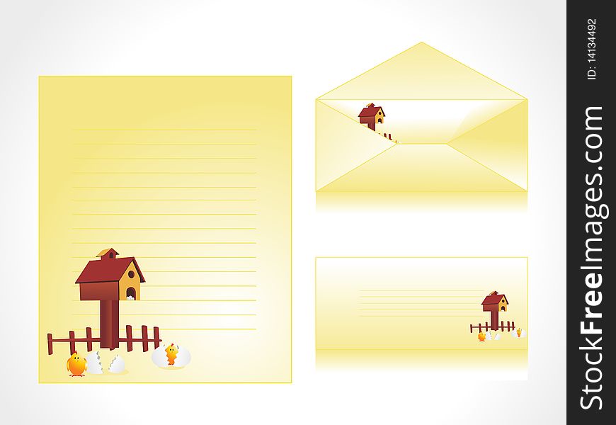 Vector Envelop, Postcard
