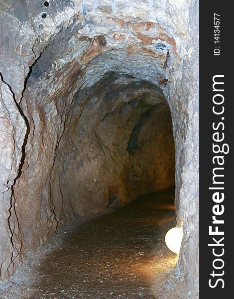 Resava Cave Tunnel