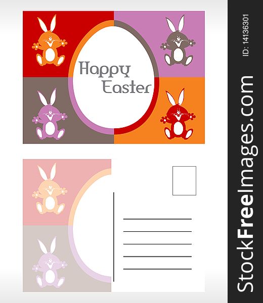 Post Card For Easter Day