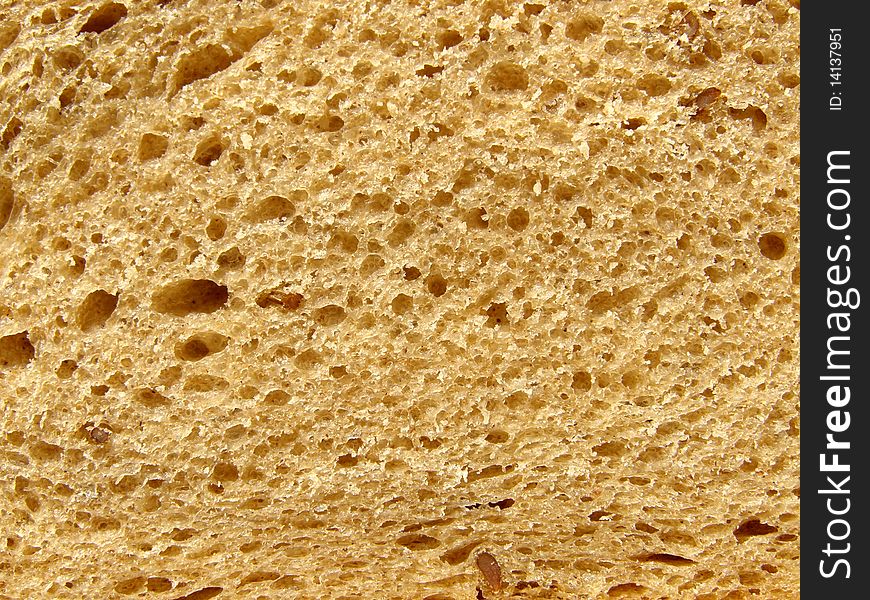 Detail photo texture of bread background. Detail photo texture of bread background