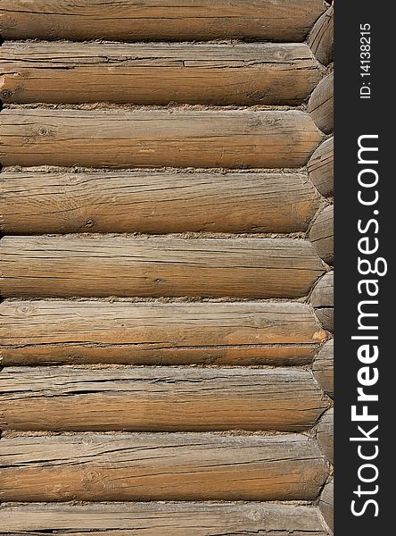 Background of old weathered wooden boards (beams). Background of old weathered wooden boards (beams)