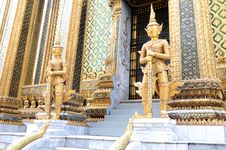 Statue Of Guardian Royalty Free Stock Images