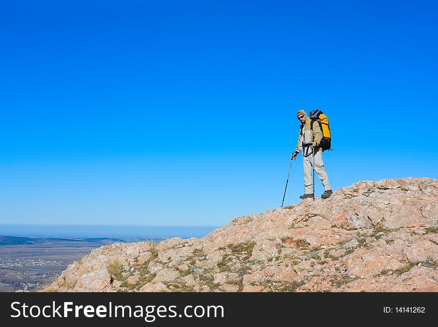 Hiking in the Crimea mountains