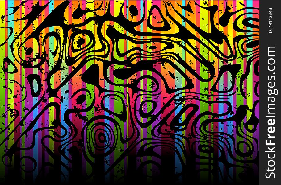 Grunge background. Beautiful abstract illustration.