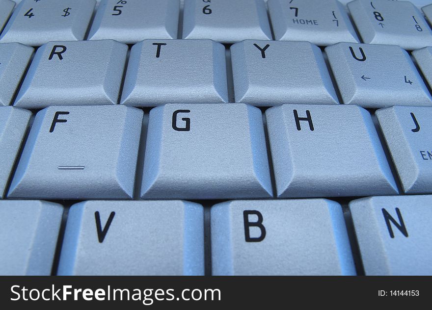 Keyboard of laptop