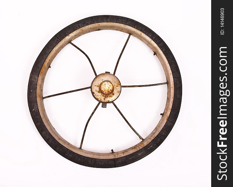 Old Bicycle Wheel