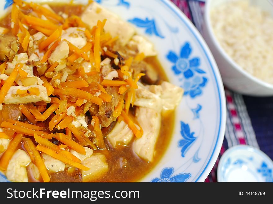 Asian Vegetarian Bean Curd Cuisine