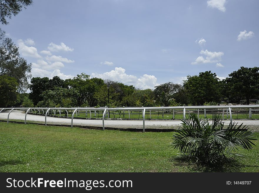 Horse Cart Riding in Titiwangsa Lake Garden Kuala Lumpur. Horse Cart Riding in Titiwangsa Lake Garden Kuala Lumpur