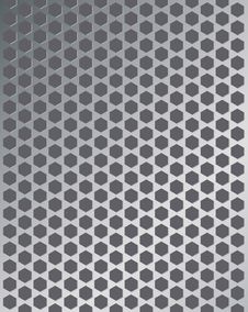 Perforated Metal Background Stock Photo