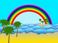 Rainbow Island Stock Photos Rainbow Island Stock Photos