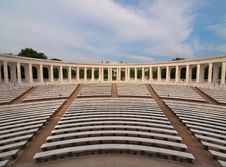 Memorial Amphitheater Royalty Free Stock Photos Memorial Amphitheater Royalty Free Stock Photos