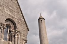 Graveyard Tower Stock Photography