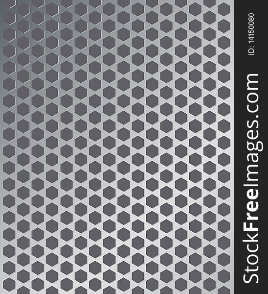 Perforated Metal Background