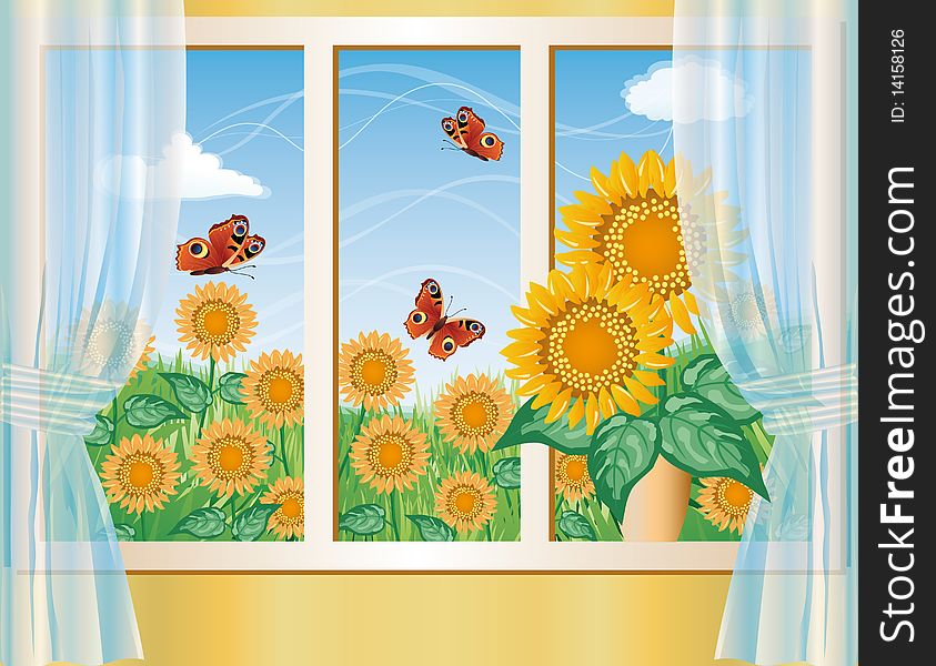 Sunflowers Wallpaper,