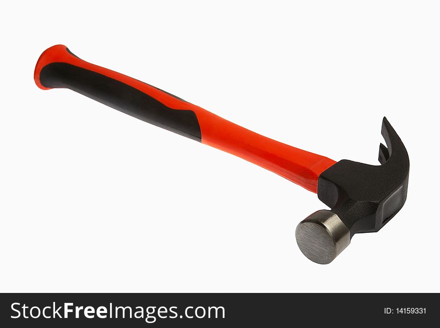 Hammer On White + Clipping Path.
