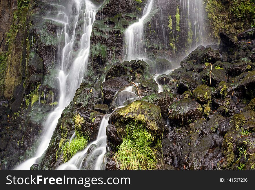 Waterfall On Sao Miguel, Azores