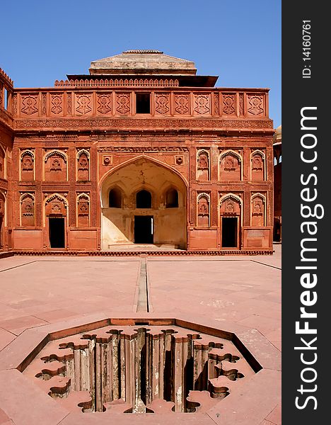 Outside Architecture of the Red Fort