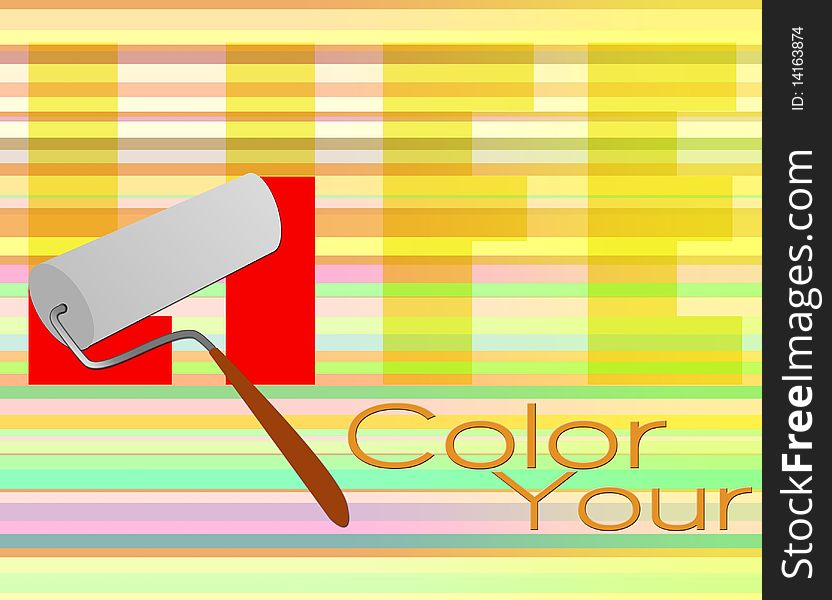 Color your life poster