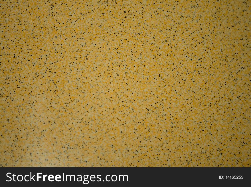 Black Spots On Yellow Surface Pattern