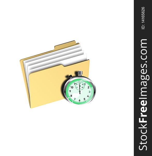 Folder timer