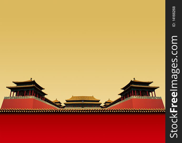 Chinese Red Wall