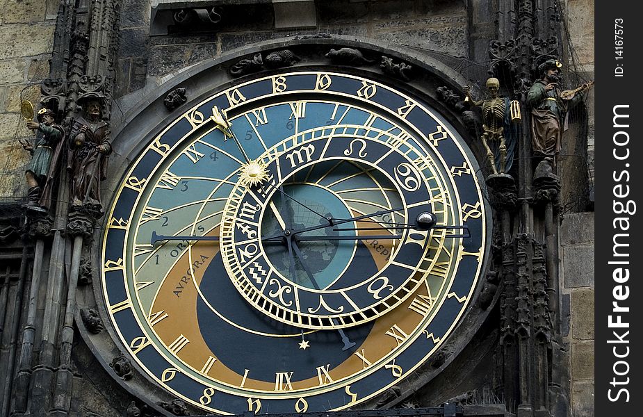 Prague Astronomical Clock is one of the most monument in the Bohemian city.