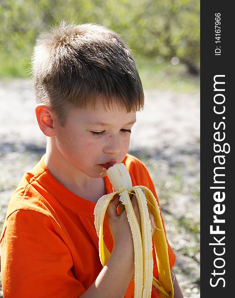 Boy With Banan