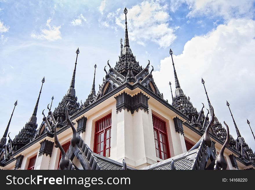 Old Thai Temple in Bangkok.