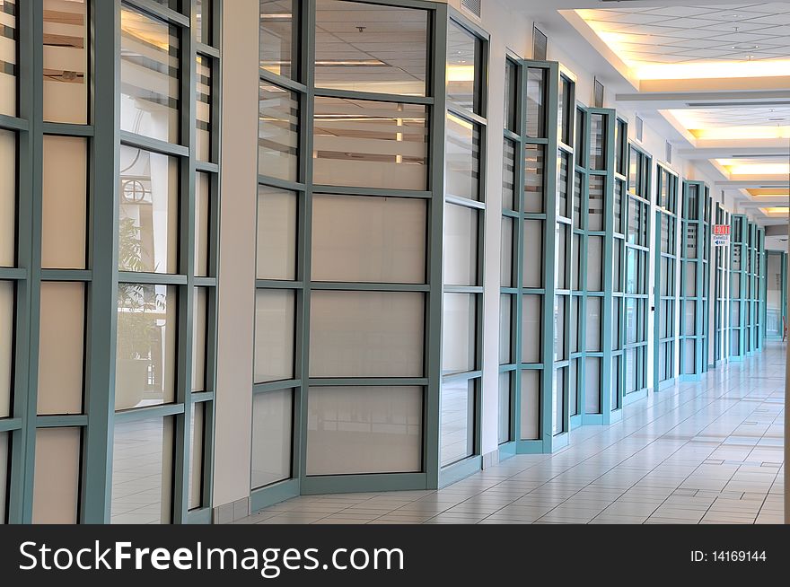 View of corner hallway