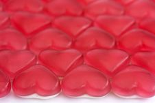 Red And White Love Heart Sweets Royalty Free Stock Images Red And White Love Heart Sweets Royalty Free Stock Images