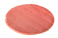 Slice Of Sausage Royalty Free Stock Photography Slice Of Sausage Royalty Free Stock Photography