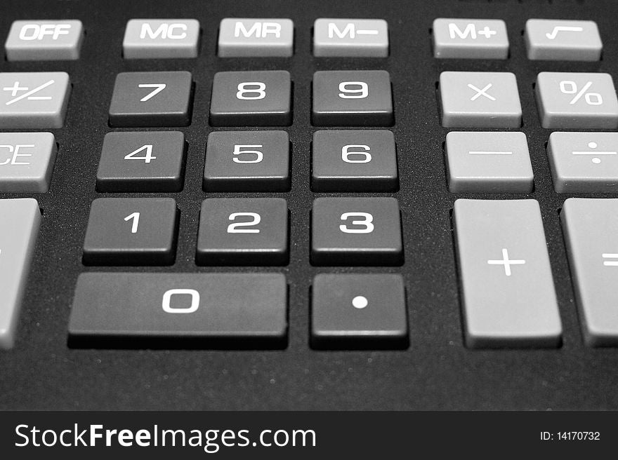 Calculator buttons