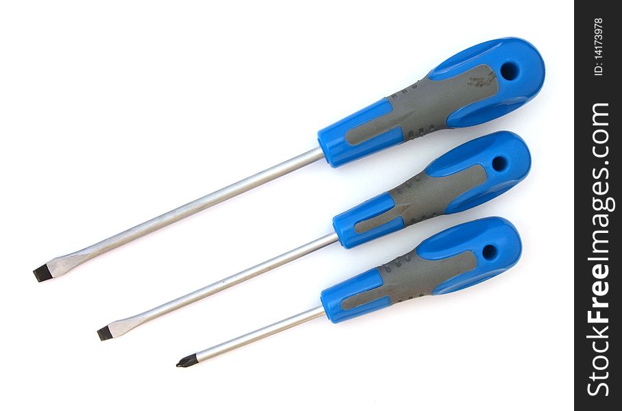 Three screw drivers