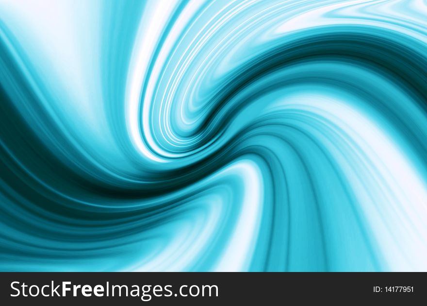 Blue stripes on a diagonal, abstract background