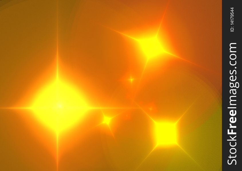 An abstract fractal background look like stars. An abstract fractal background look like stars