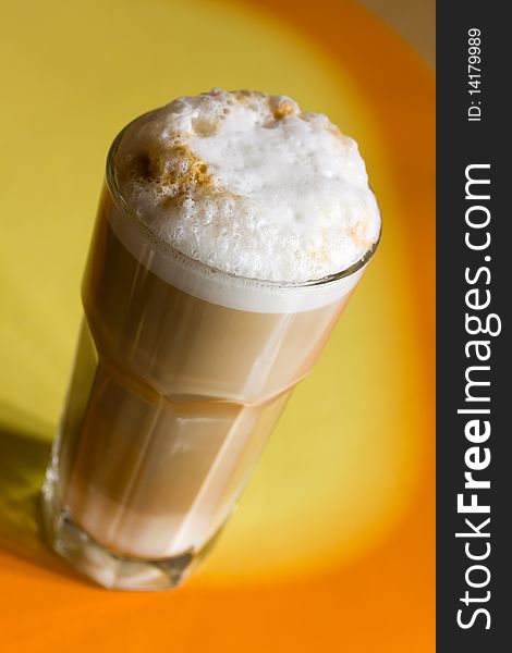 Latte Macchiato , A Close Up Shot