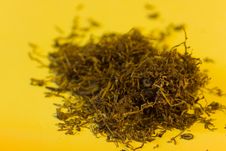 Cut Dried Leaves Of Tobacco Royalty Free Stock Photo Cut Dried Leaves Of Tobacco Royalty Free Stock Photo