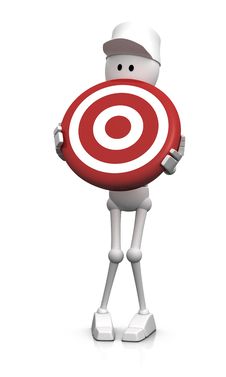 On Target Royalty Free Stock Images