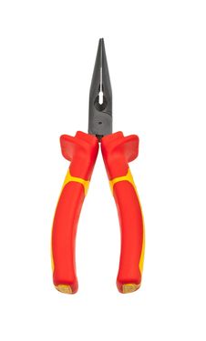 Red Combination Pliers Stock Photo Red Combination Pliers Stock Photo